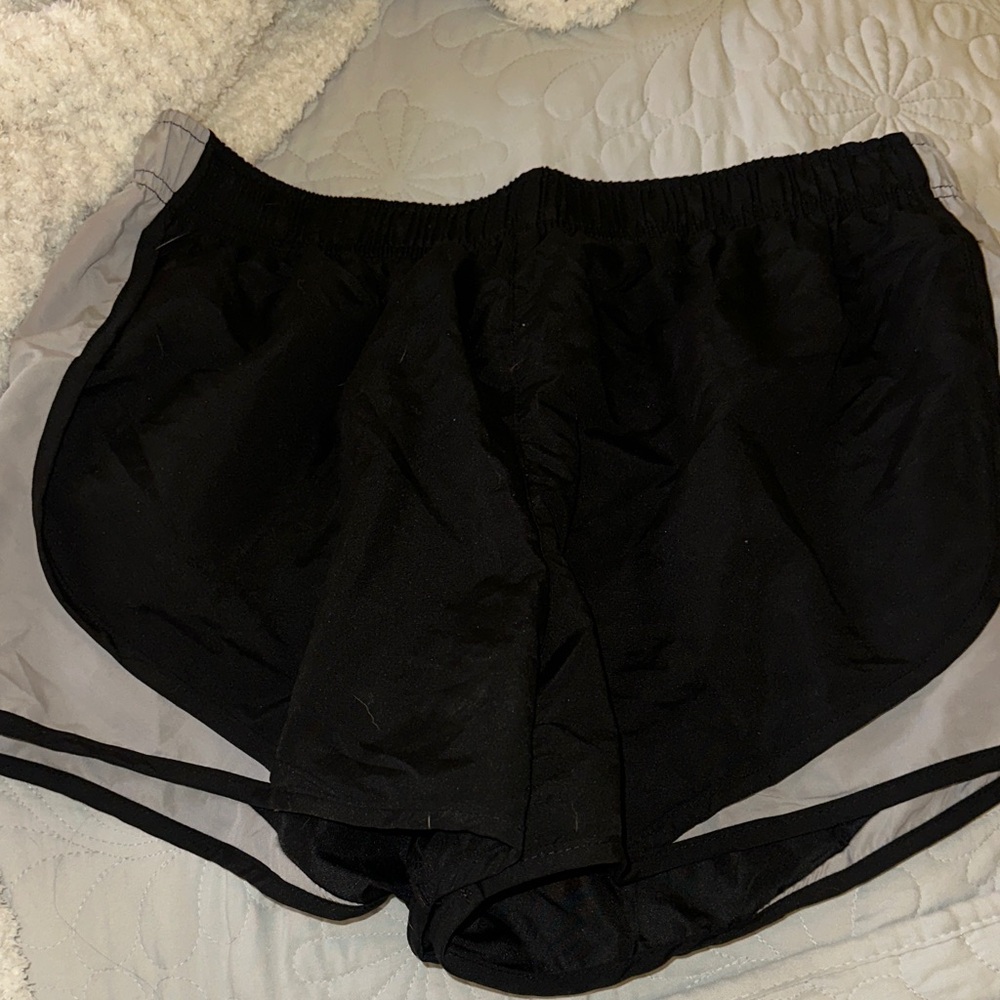 Black and Gray Women's Shorts